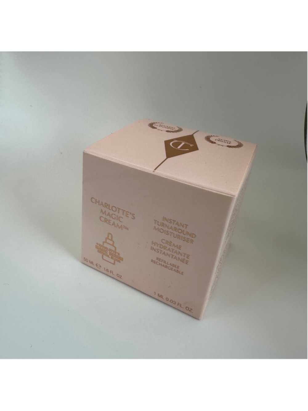 Charlotte Tilbury Magic Cream 50ml NIB Instant Turnaround Moisturiser